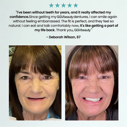 🦷  Fit Full Functional DenturesMake you more confident