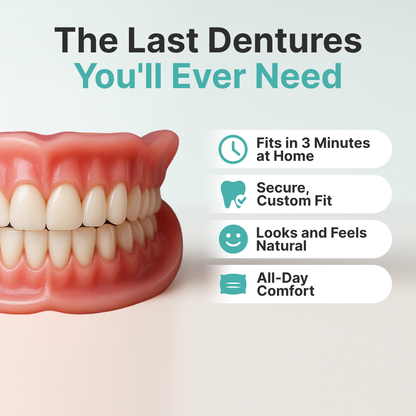 🦷  Fit Full Functional DenturesMake you more confident